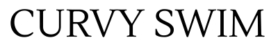 CurvySwim logo for plus size swimwear for curvy women