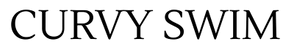 CurvySwim logo for plus size swimwear for curvy women