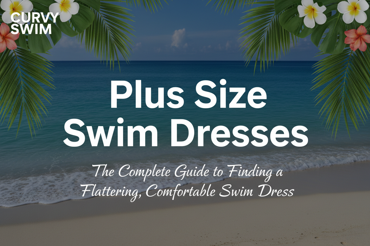 Plus Size Swim Dresses:The Complete Guide to Finding a Flattering, Comfortable Swim Dress